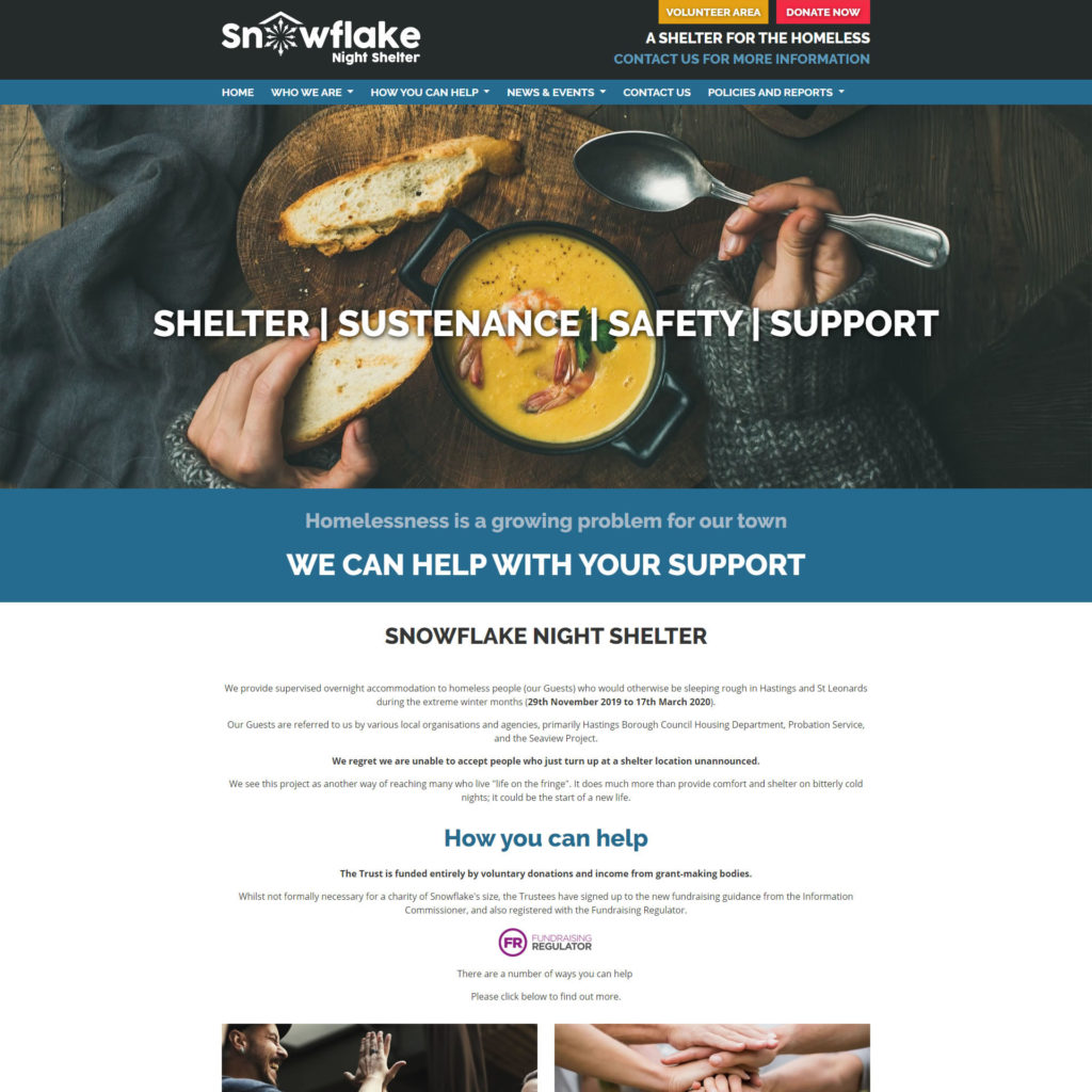 Snowflake Night Shelter Trust