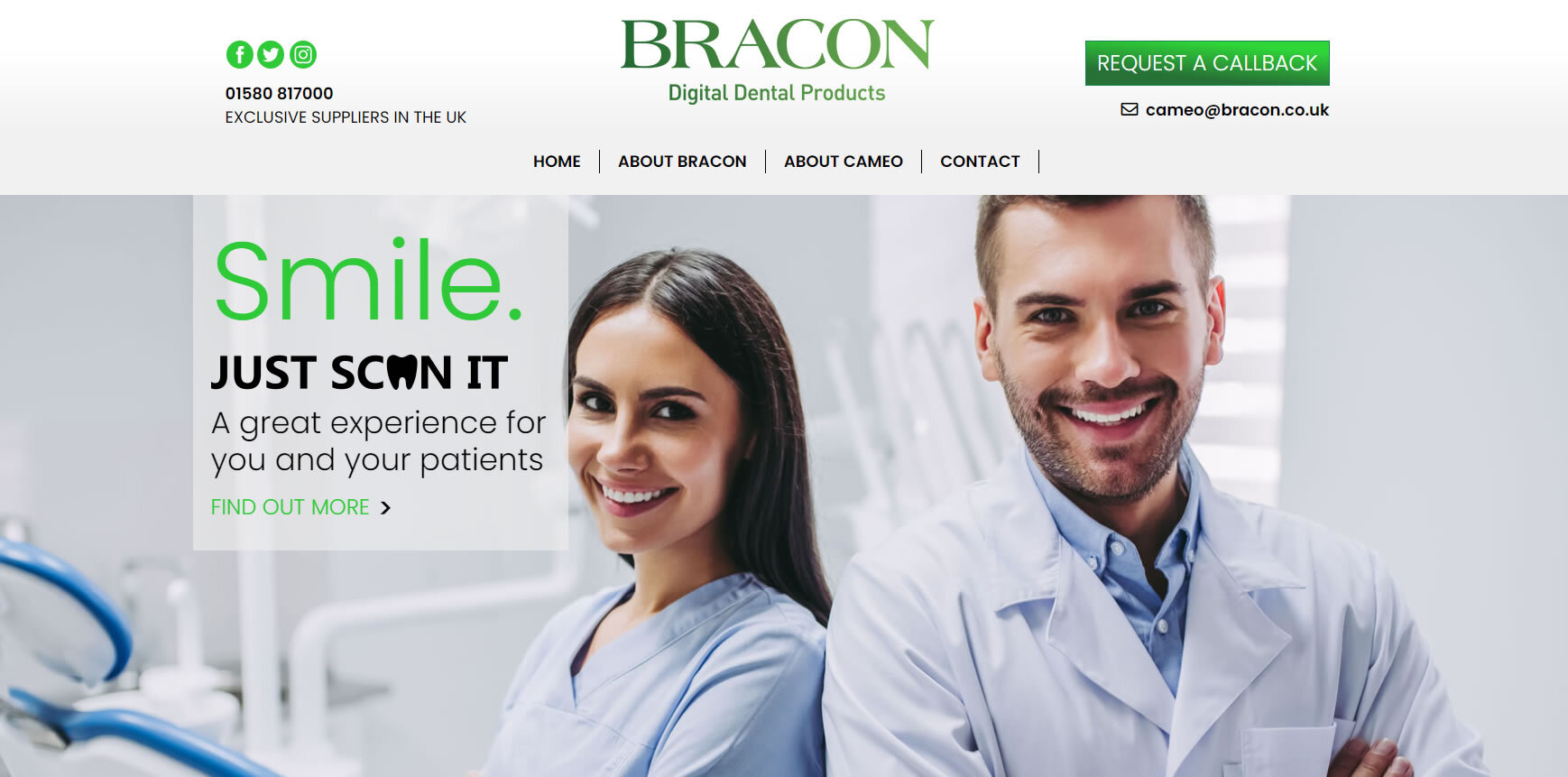 Bracon digital dental products